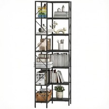 HOMCOM Libreria ad Angolo con
