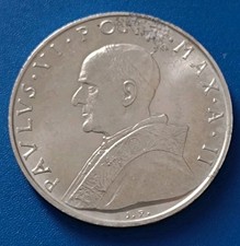 🇻🇦 CITTA' DEL VATICANO 🇻🇦 MONETA COIN 10 LIRE 1964 PAPA PAOLO VI