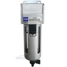 Compressore Aria Compressa 3/8" In Linea Filtro Umidità e Acqua Trappola Separatore