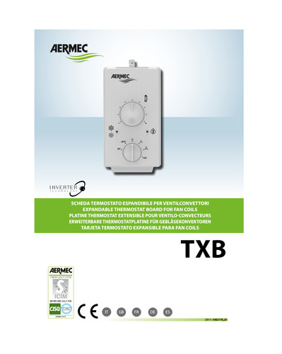 Txb aermec termostato bordo - txb,