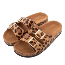 Women's Leopard Slippers