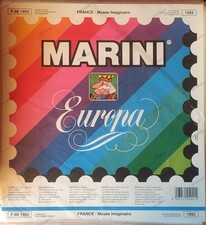 FOGLI D'ALBUM MARINI  - ARTE DI FRANCIA  -  ANNO 1980, 1992 - FONDI DI MAGAZZINO