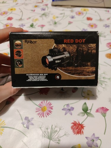 Ottica mirino punto - punto, rosso