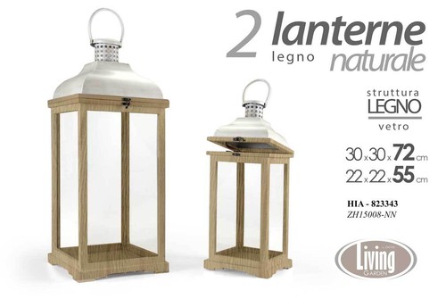 Set lanterne portacandela - set,