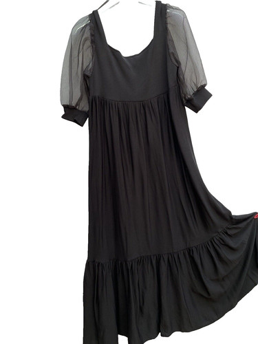 Zara nero midi - nero, abito