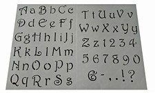 Stencil vintage shabby - , chic