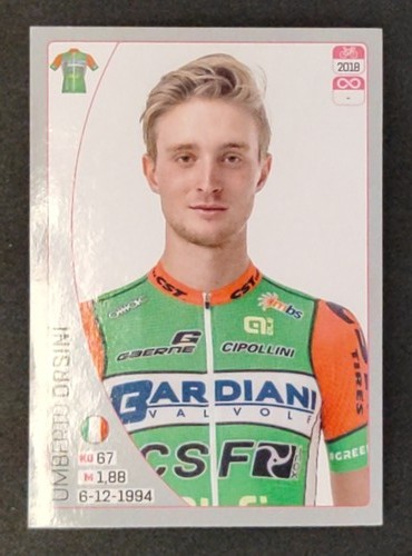 Giro italia figurina - (2018),