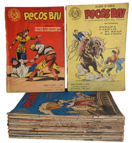 Pecos bill albo oro - pecos, d'oro