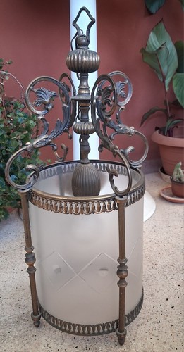 Lampadario vintage anni - lampadario,