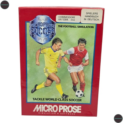 Microprose soccer commodore - commodore, 64