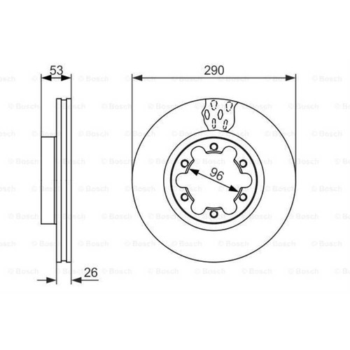 Bosch dischi freno - dischi,