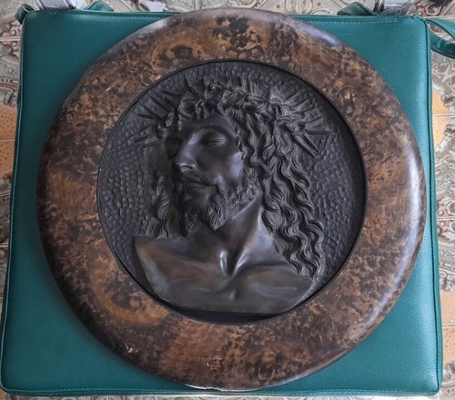 Antico bassorilievo bronzo - antico,