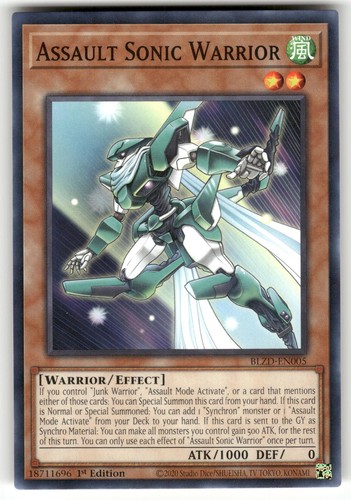 Assault sonic warrior - sonic,
