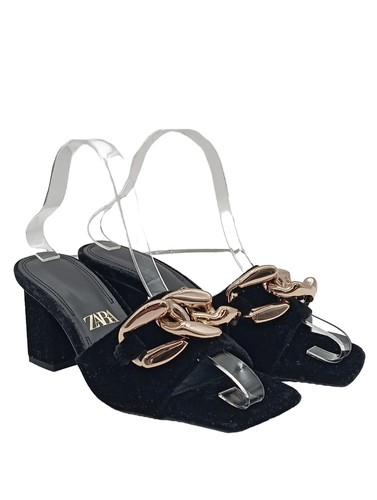 Zara sandalo con tacco donna - sandalo,
