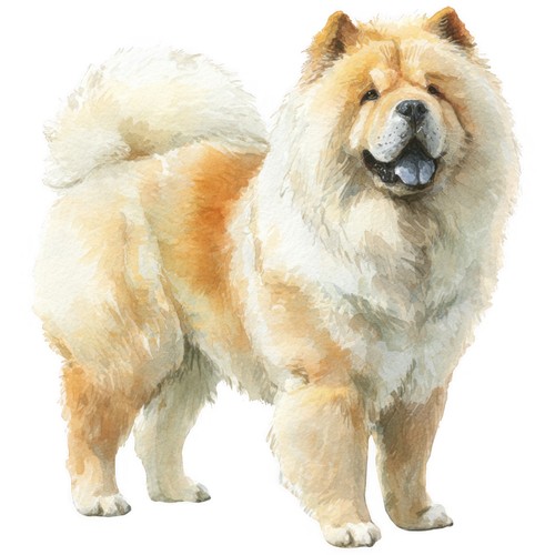 Adesivi chow - chow,
