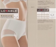 GUAINA LOVABLE ART. 10071 SGAMBATA CON TULLE IN TAGLIO LASER TAGLIE 2-3-4-5-6