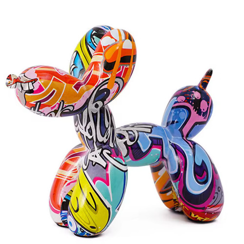 Graffiti palloncino cane pop - palloncino,