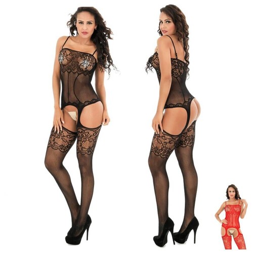Bodystocking catsuit rete