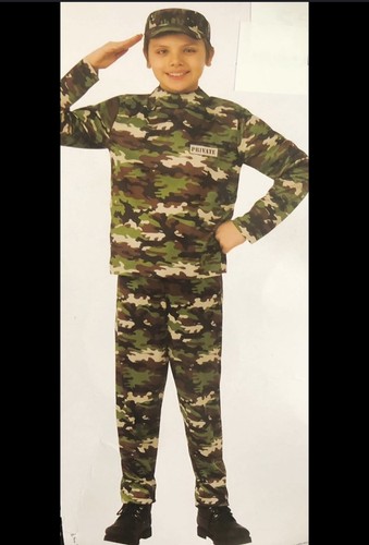 Set costume militare ragazzo