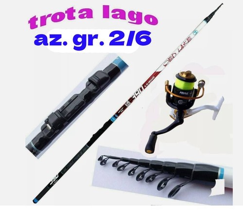 Canna pesca tremarella trota - pesca,