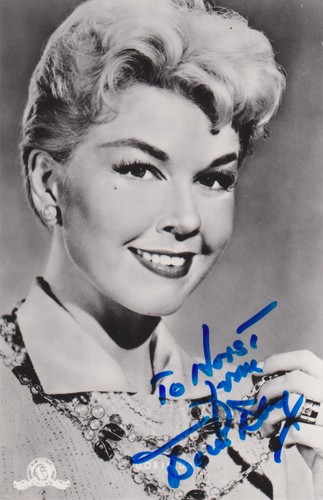 Doris day autografo originale - doris,