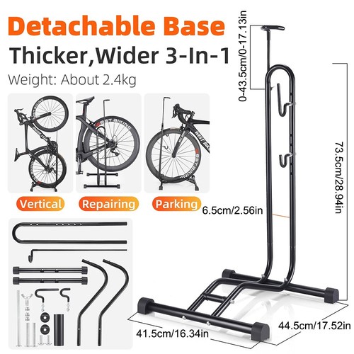 Cavalletto bici verticale - cavalletto,