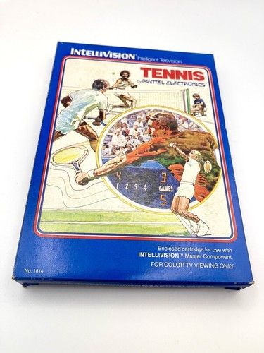 Tennis intellivision mattel - tennis,