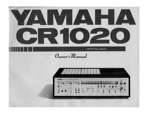 Yamaha 1020 ricevitore - yamaha, cr-1020