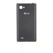 COVER ORIGINALE LG P880 OPTIMUS 4X HD BATTERYCOVER COPRIBATTERIA NERA