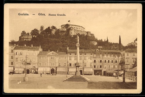 Gorizia piazza grande con - gorizia,,