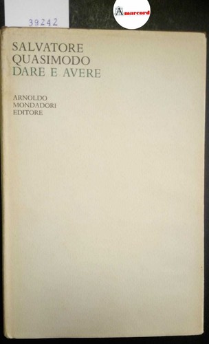 Quasimodo salvatore dare e - salvatore,,