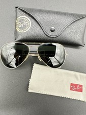 Ray-Ban RB3025 Aviator Large Metal L0205 montatura oro 58-14 con custodia ottime!