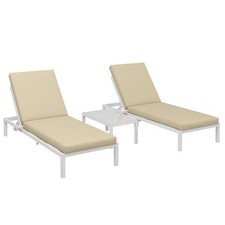 Outsunny Set 2 Lettini Sdraio