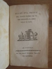 Settecentina- Esame del breve