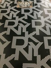 DKNY Valigia piccola da cabina verticale espandibile 20" - Bianco/Verde