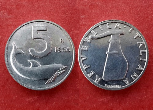Lire 1956 delfino - 5,