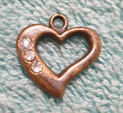 Charms per bracciale cuore - bracciale, con