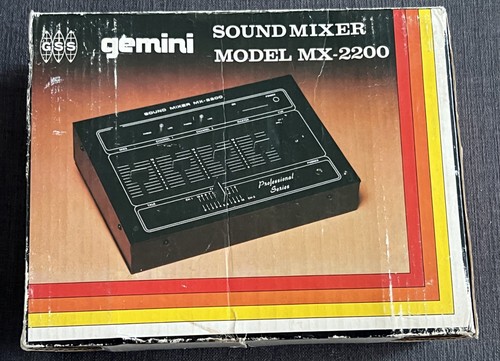 Gemini 2200 raro - mx-2200, dj