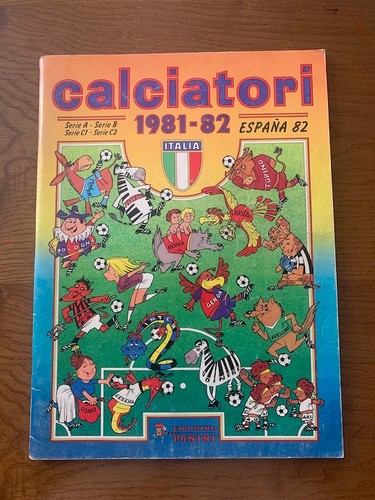 Album calciatori panini - 1981,