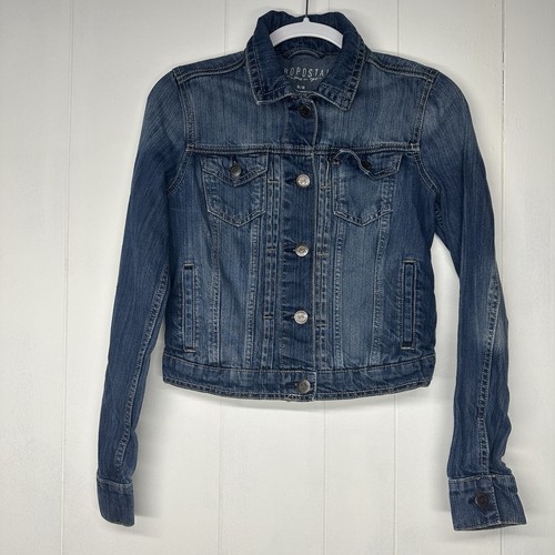 Giacca denim media aeropostale - denim,