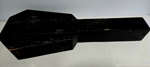 Antique 1800s wood guitar case - 1800s,