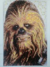Mosaico Moderno Pixelart Handmade Con Hama Beads " Chowbacca"