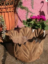 Fioriera effetto ruggine Tora