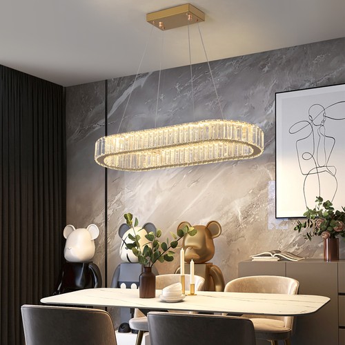 Lampadario cristallo dorato - in,