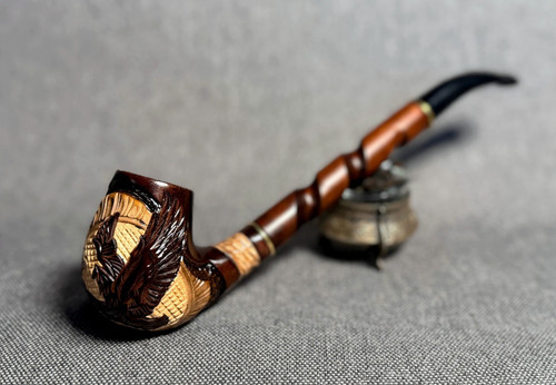 Pipa lunga legno - in,