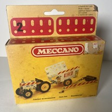 Meccano Farm Set 2 Tractor And