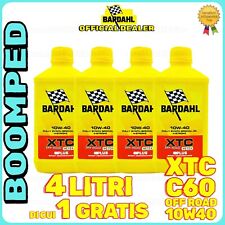 4 LT OLIO MOTO 4T BARDAHL XTC C60 OFFROAD 10w40 MA2 FULLERENE POLAR PLUS 04BD60