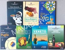 ITALIA MONETA 5 EURO PIZZA CAMPANIA EMILIA PUGLIA SICILIA LOMBARDIA VENETO LAZIO