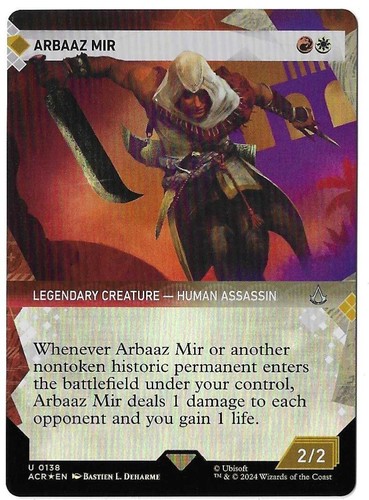 Mtg arbaaz mir showcase - mtg, foil