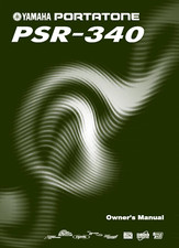 Yamaha PSR-340 Instruction
